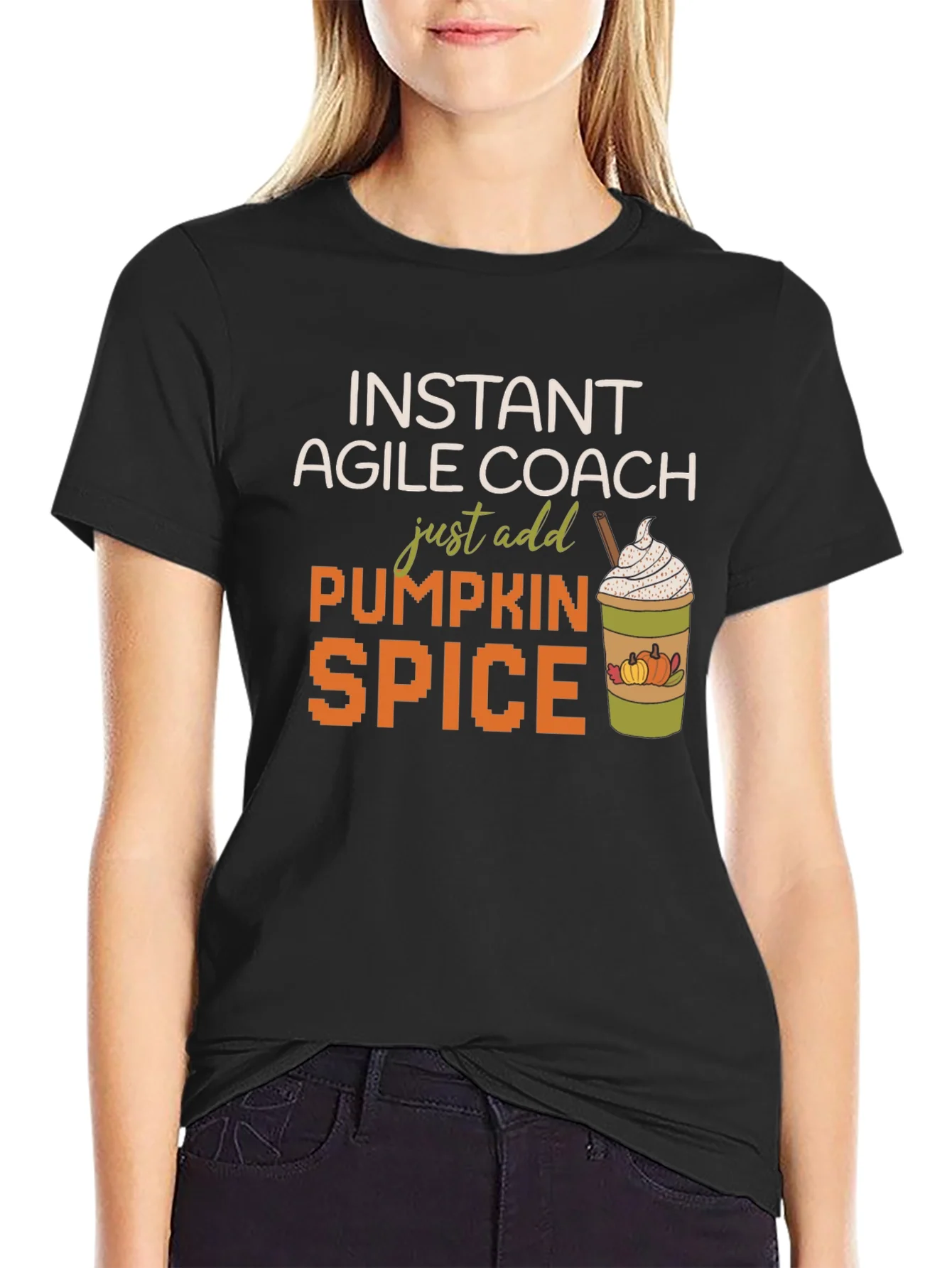 Instant Agile Coach Pumpkin Spice T-Shirt