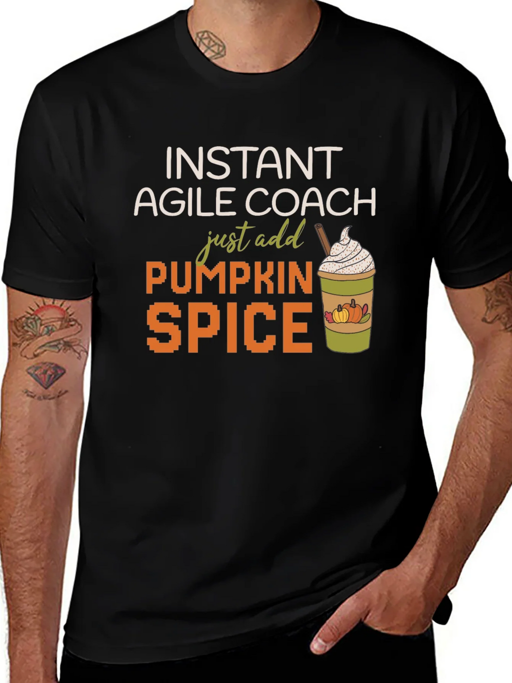 Instant Agile Coach Pumpkin Spice T-Shirt