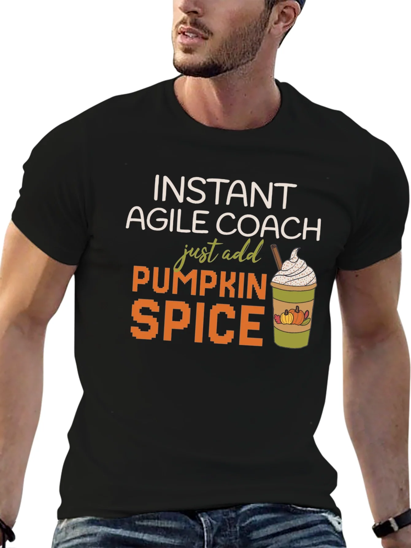 Instant Agile Coach Pumpkin Spice T-Shirt
