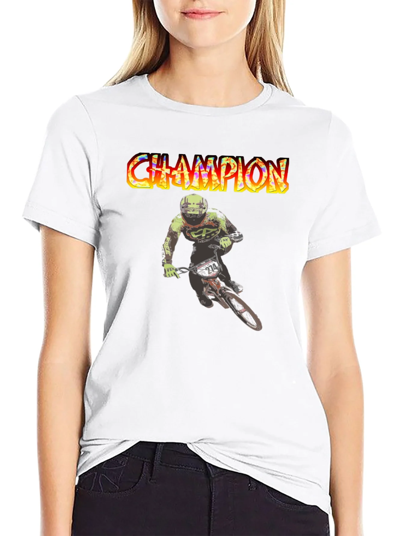 Champion Biker Graphic Tee