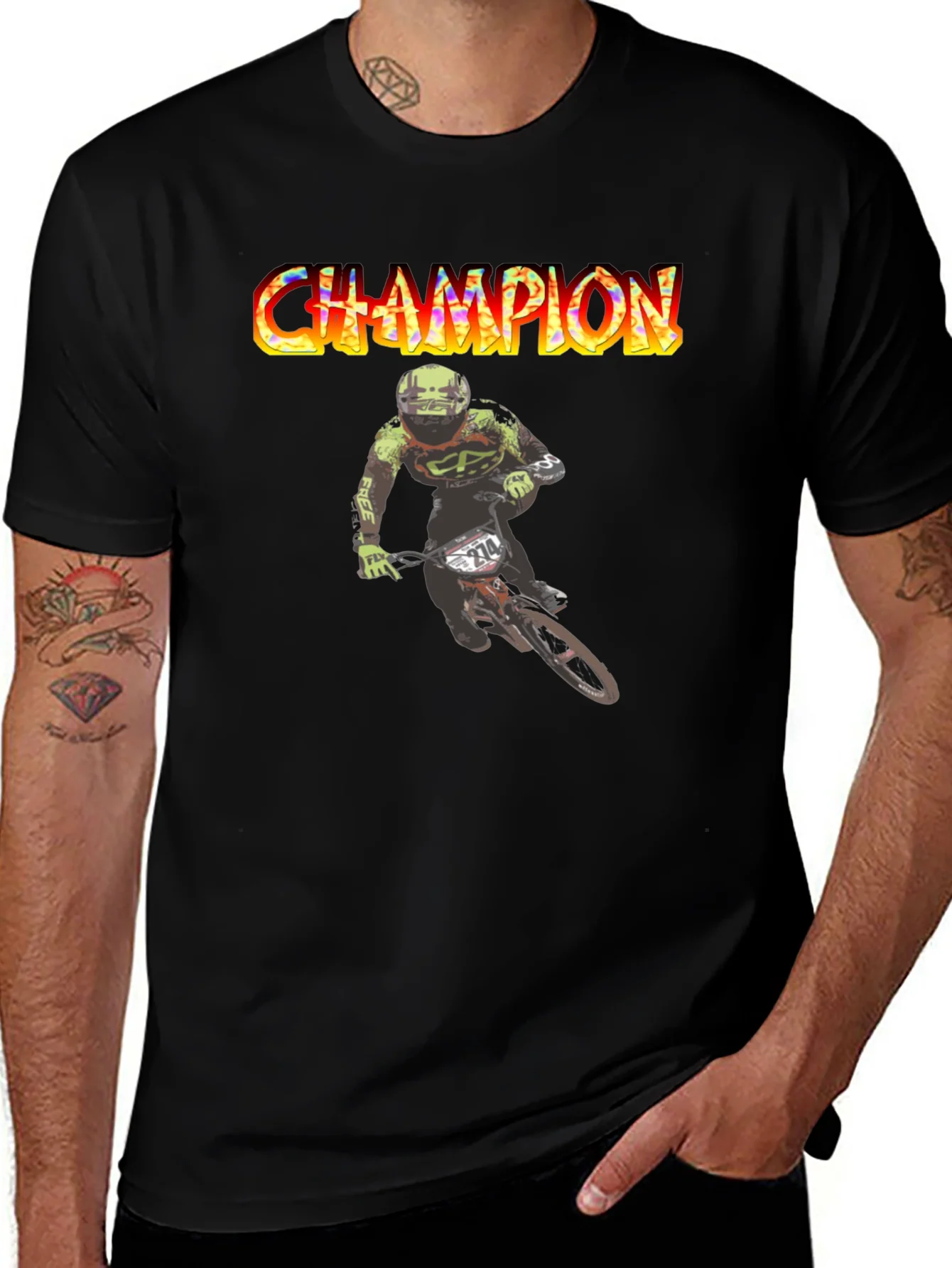 Champion Biker Graphic Tee