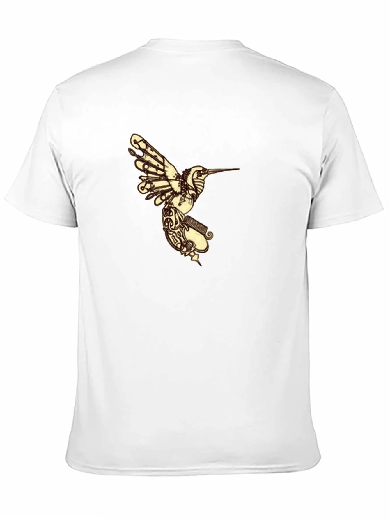 Hummingbird Graphic Tee - Stylish Bird Design