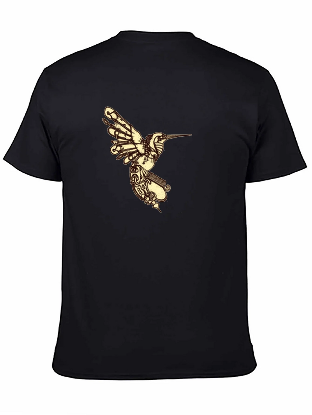 Hummingbird Graphic Tee - Stylish Bird Design