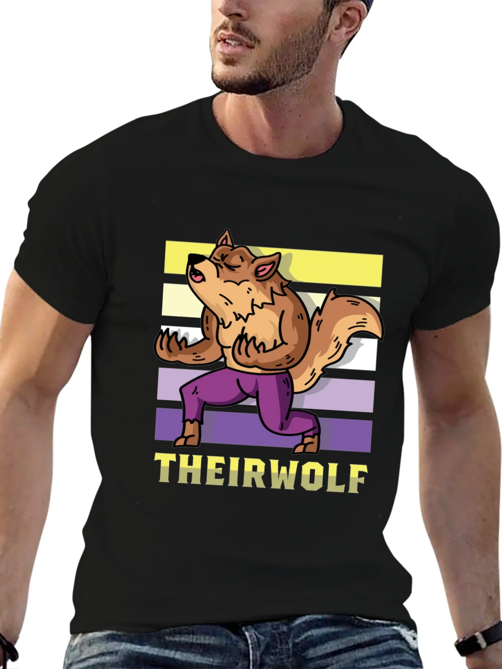 THEIRWOLF Graphic T-Shirt