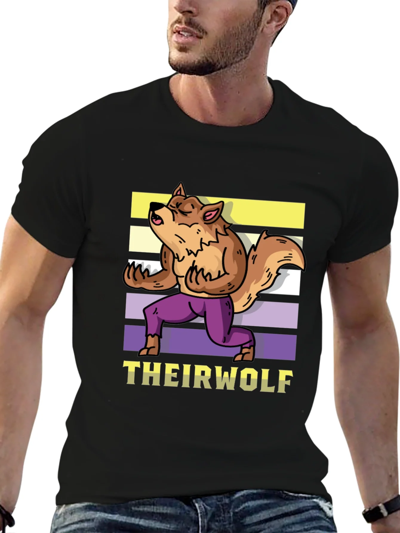 THEIRWOLF Graphic T-Shirt