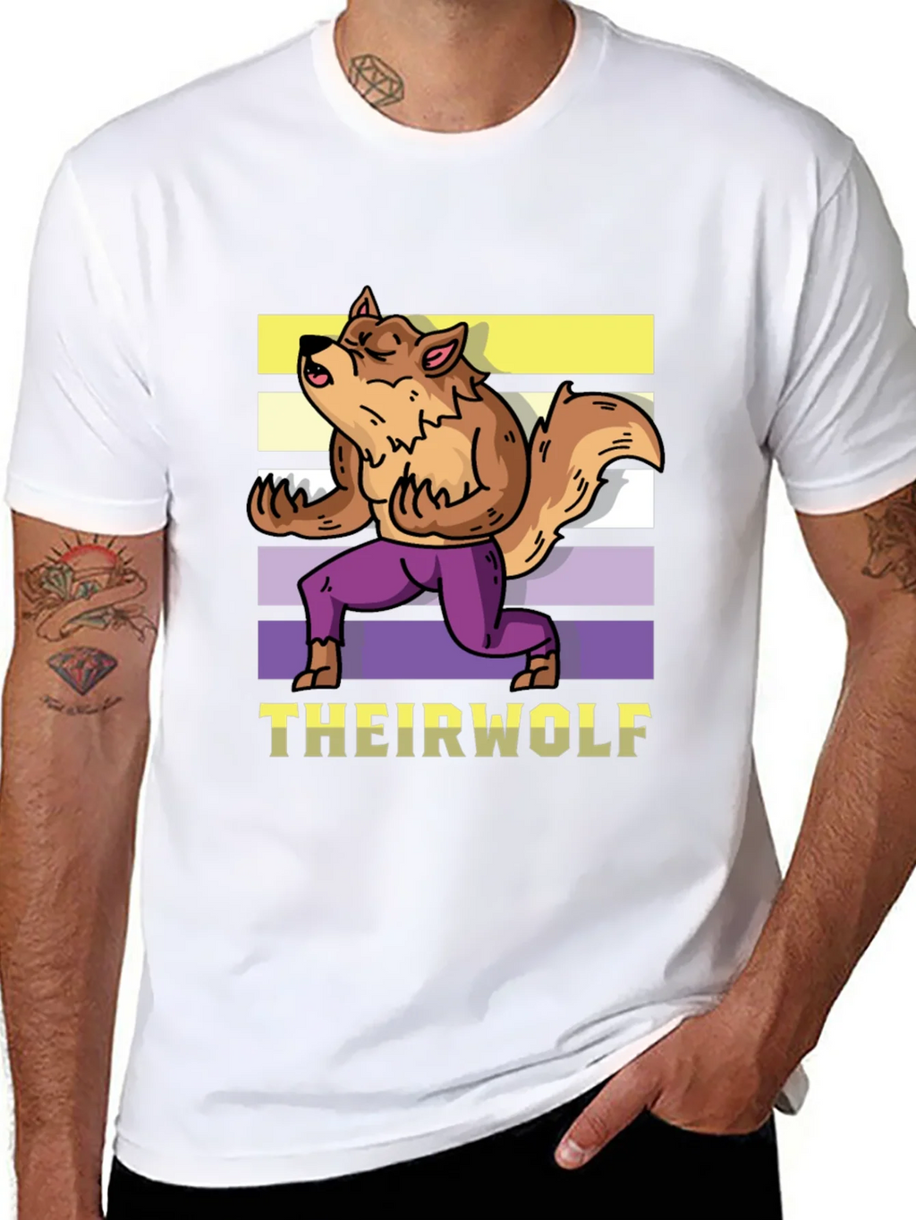 THEIRWOLF Graphic T-Shirt
