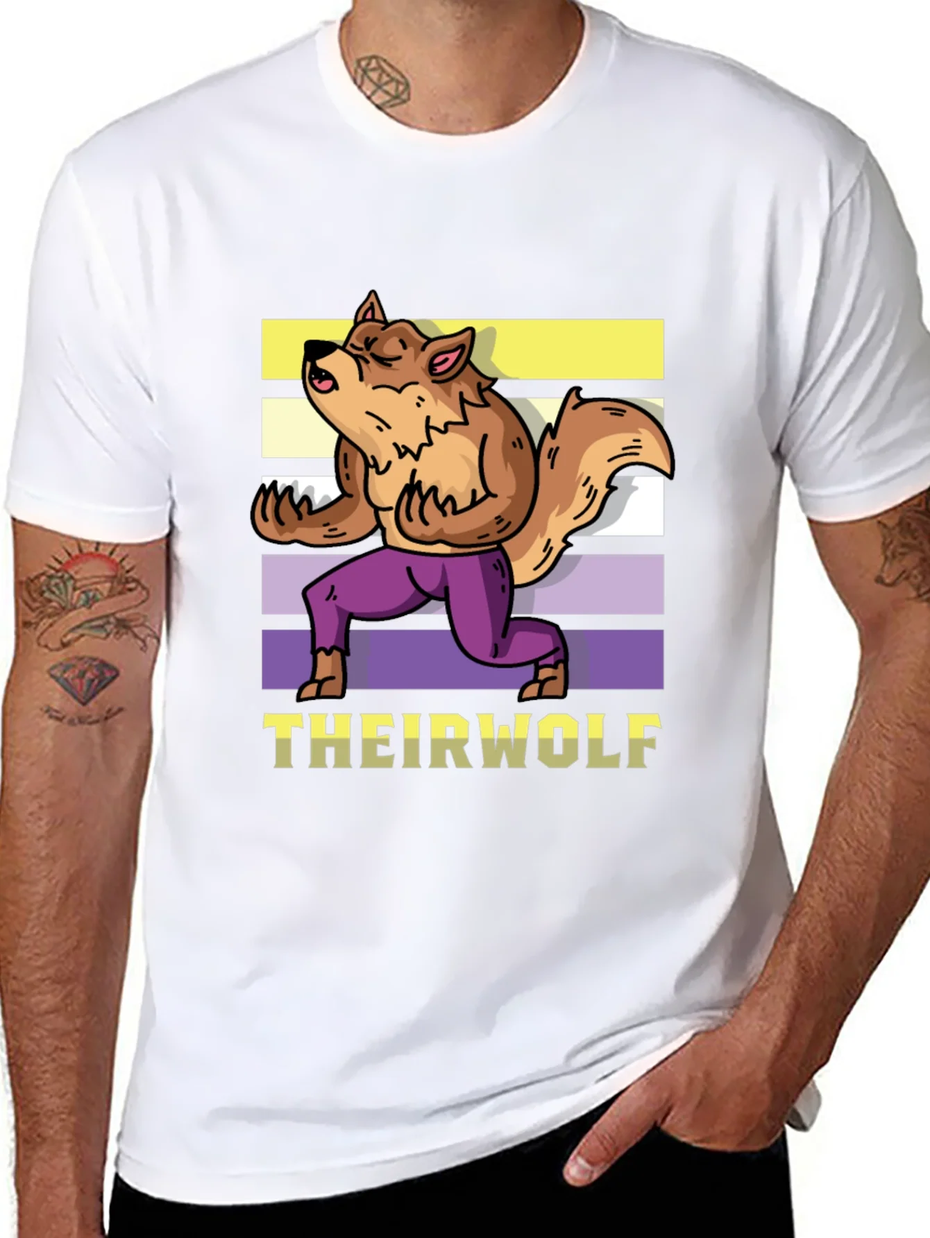 THEIRWOLF Graphic T-Shirt