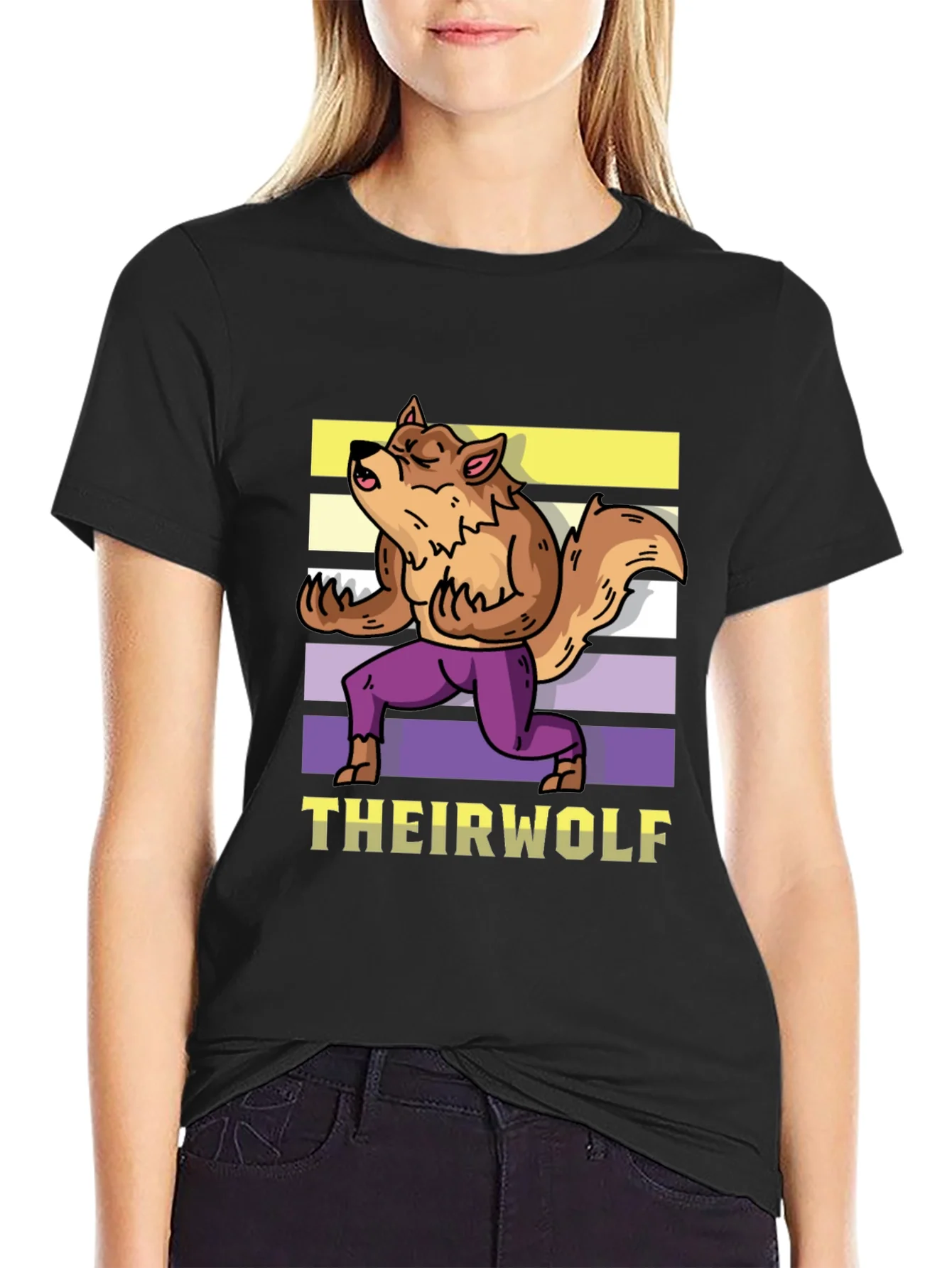 THEIRWOLF Graphic T-Shirt