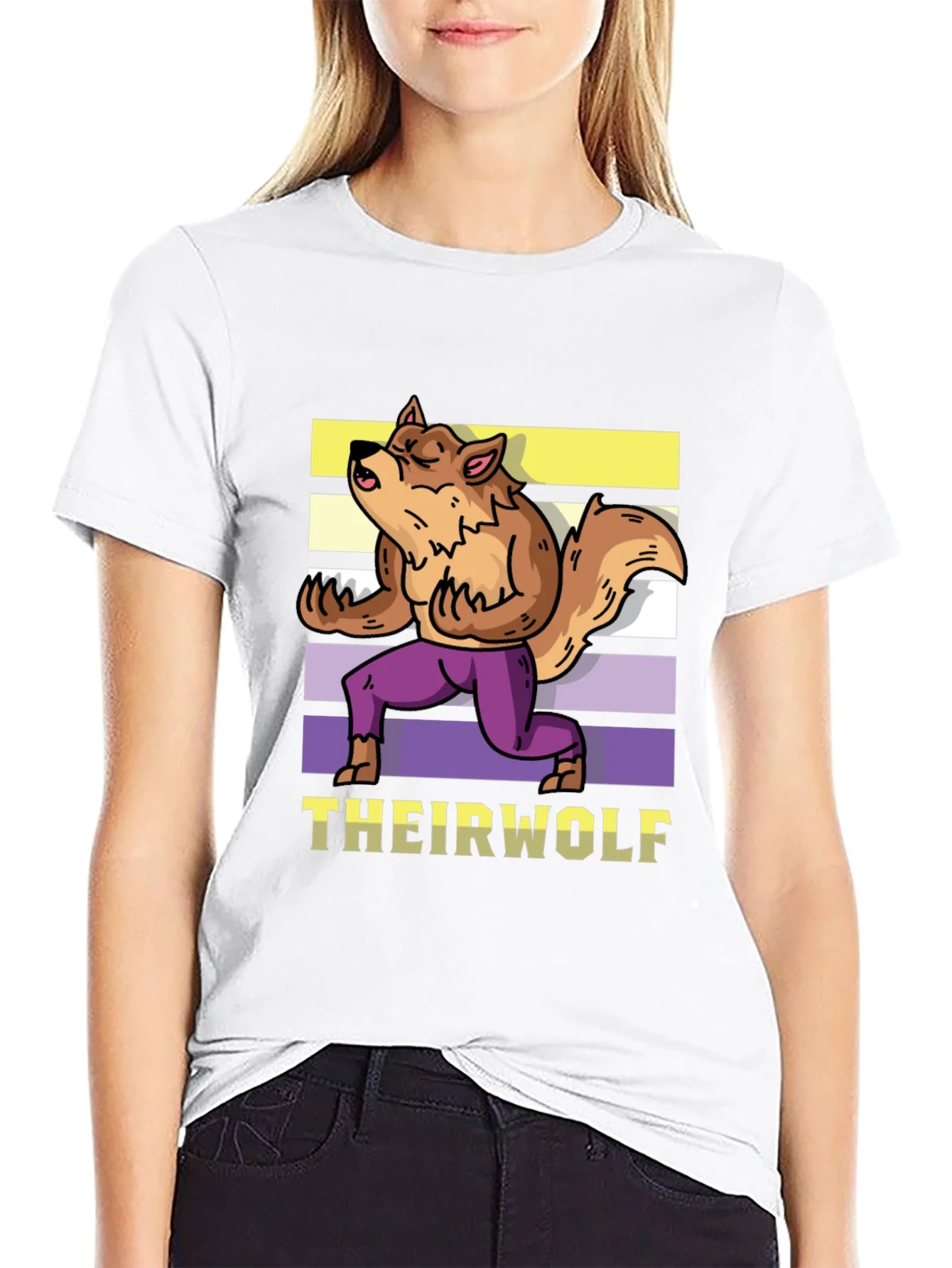 THEIRWOLF Graphic T-Shirt