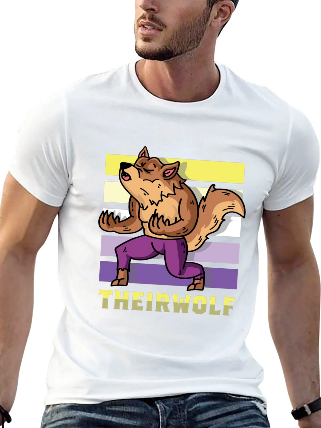 THEIRWOLF Graphic T-Shirt