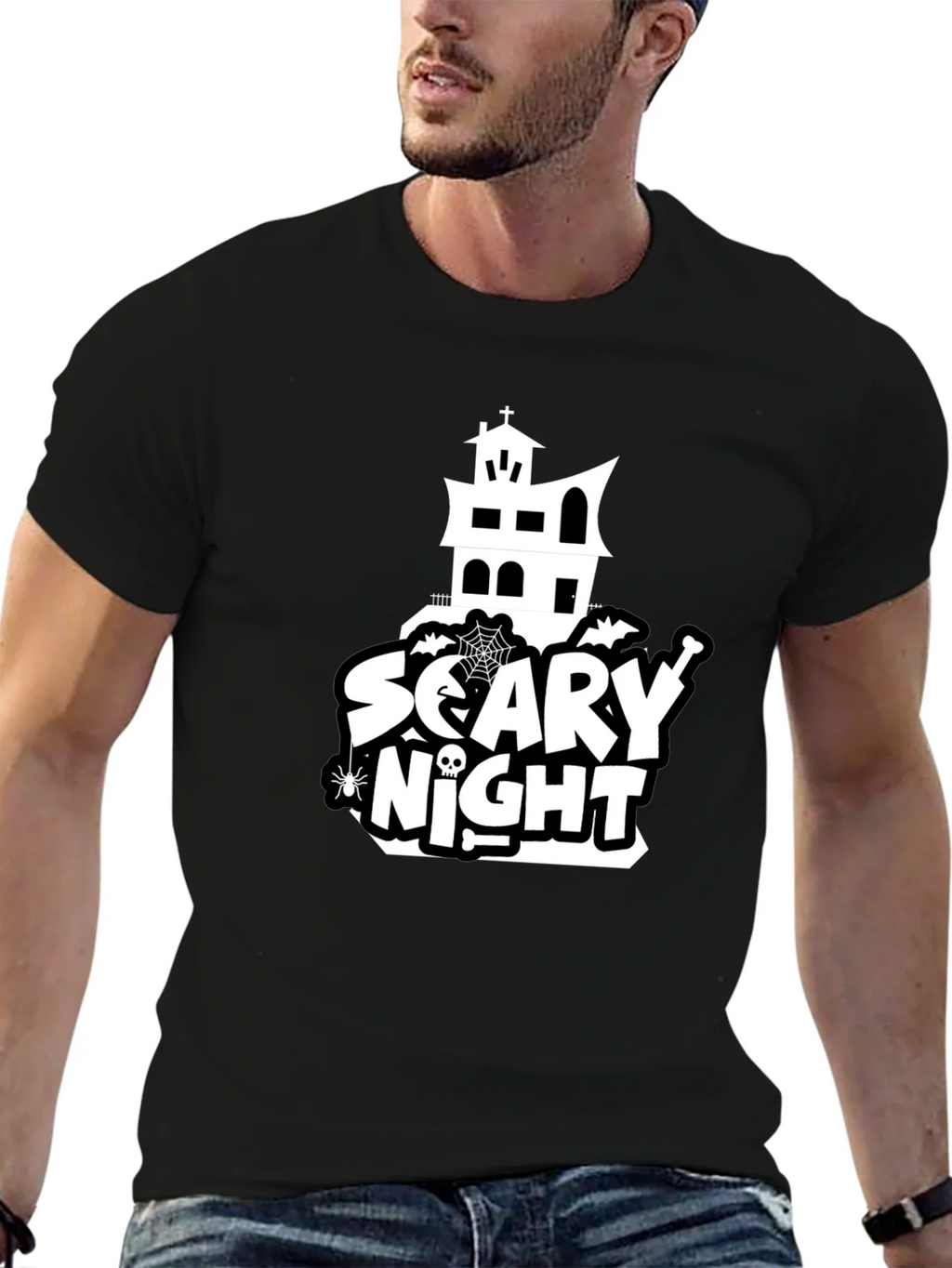 Scary Night Graphic Tee