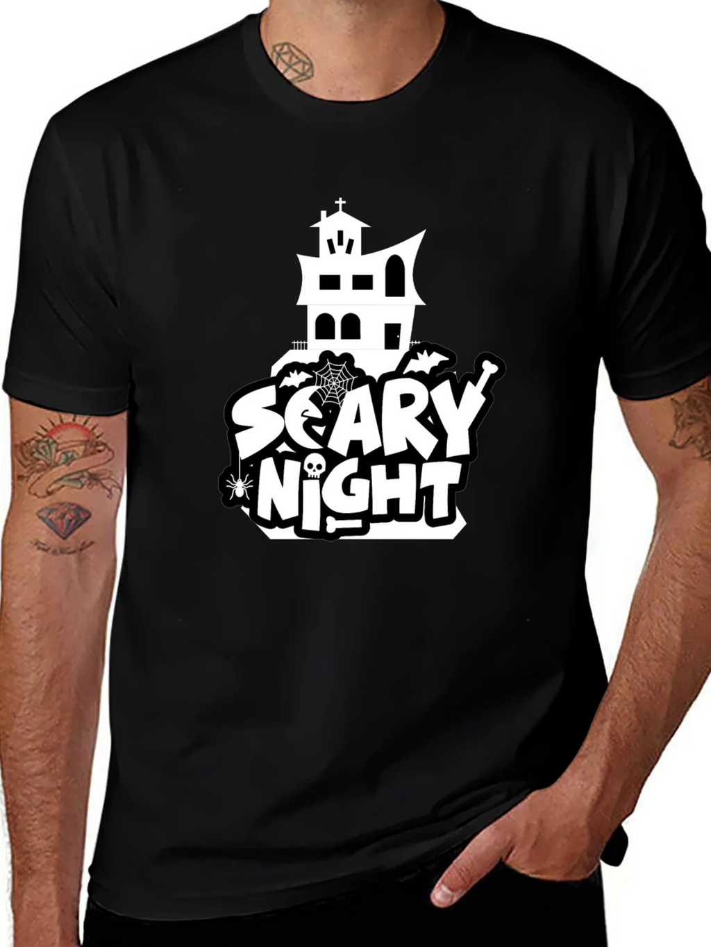 Scary Night Graphic Tee