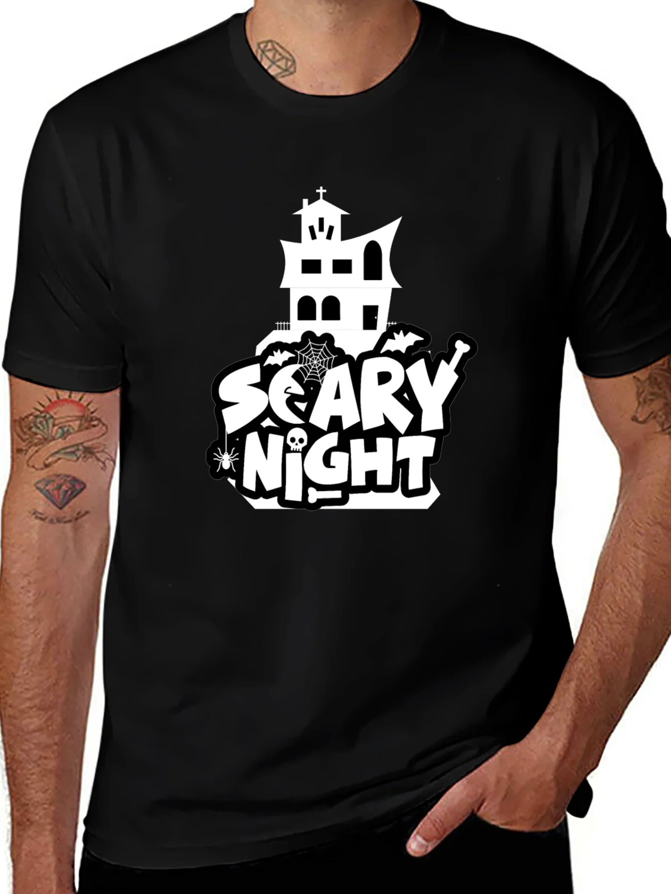 Scary Night Graphic Tee