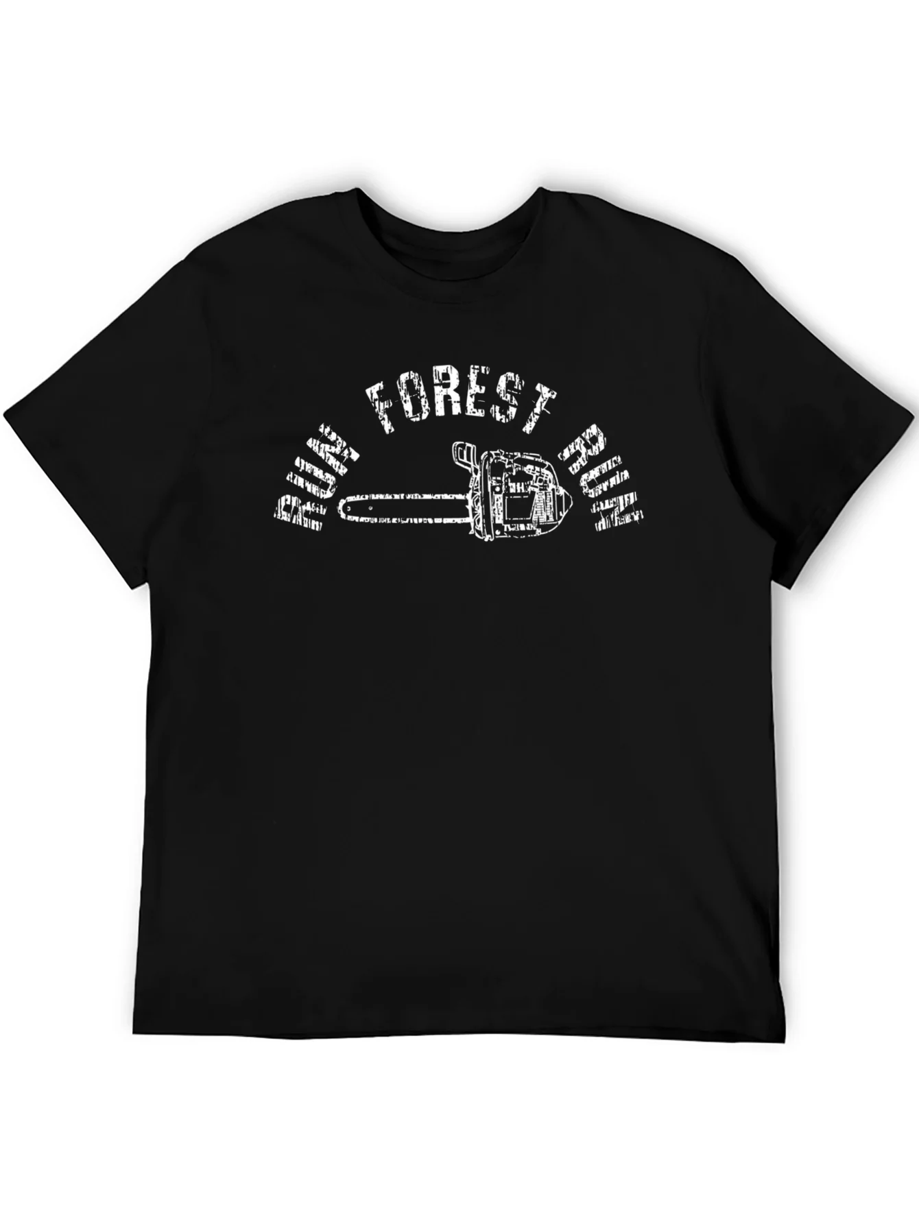 Run Forest Run Chainsaw T-Shirt