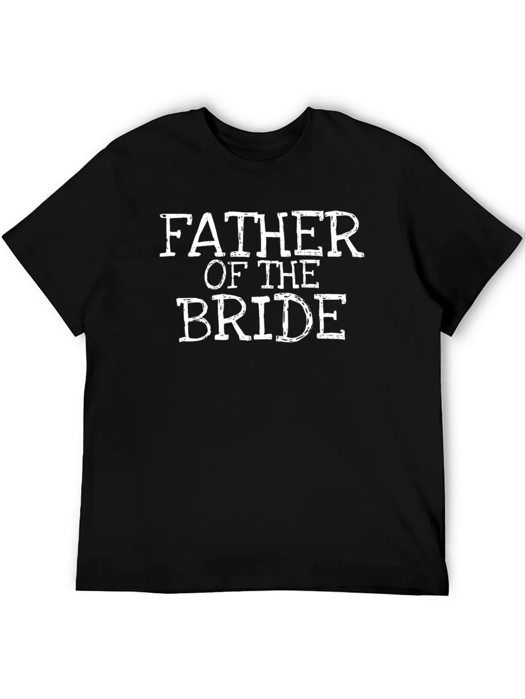 Father of the Bride Graphic T-Shirt - Black