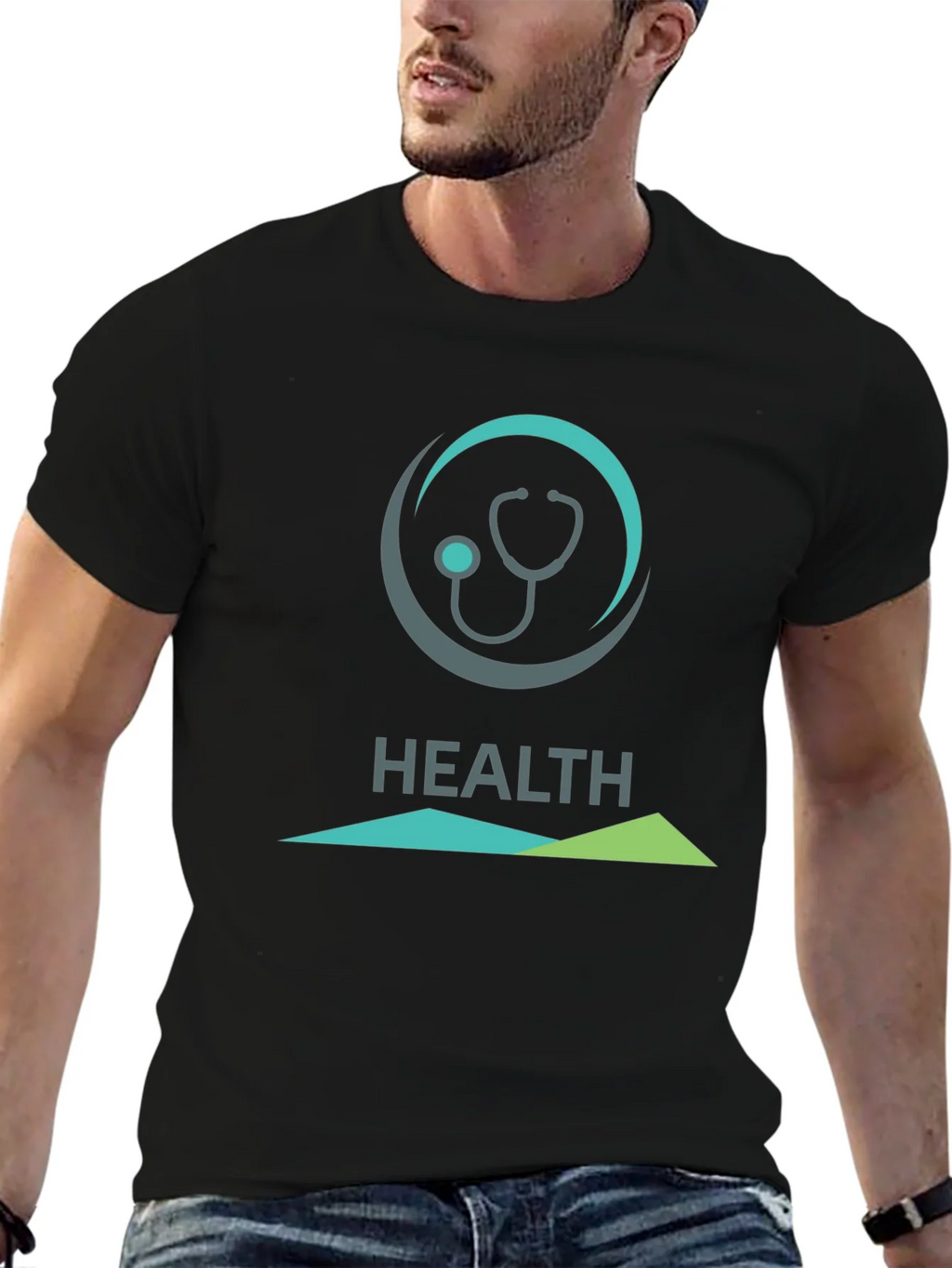 Health Stethoscope Graphic T-Shirt - Unisex