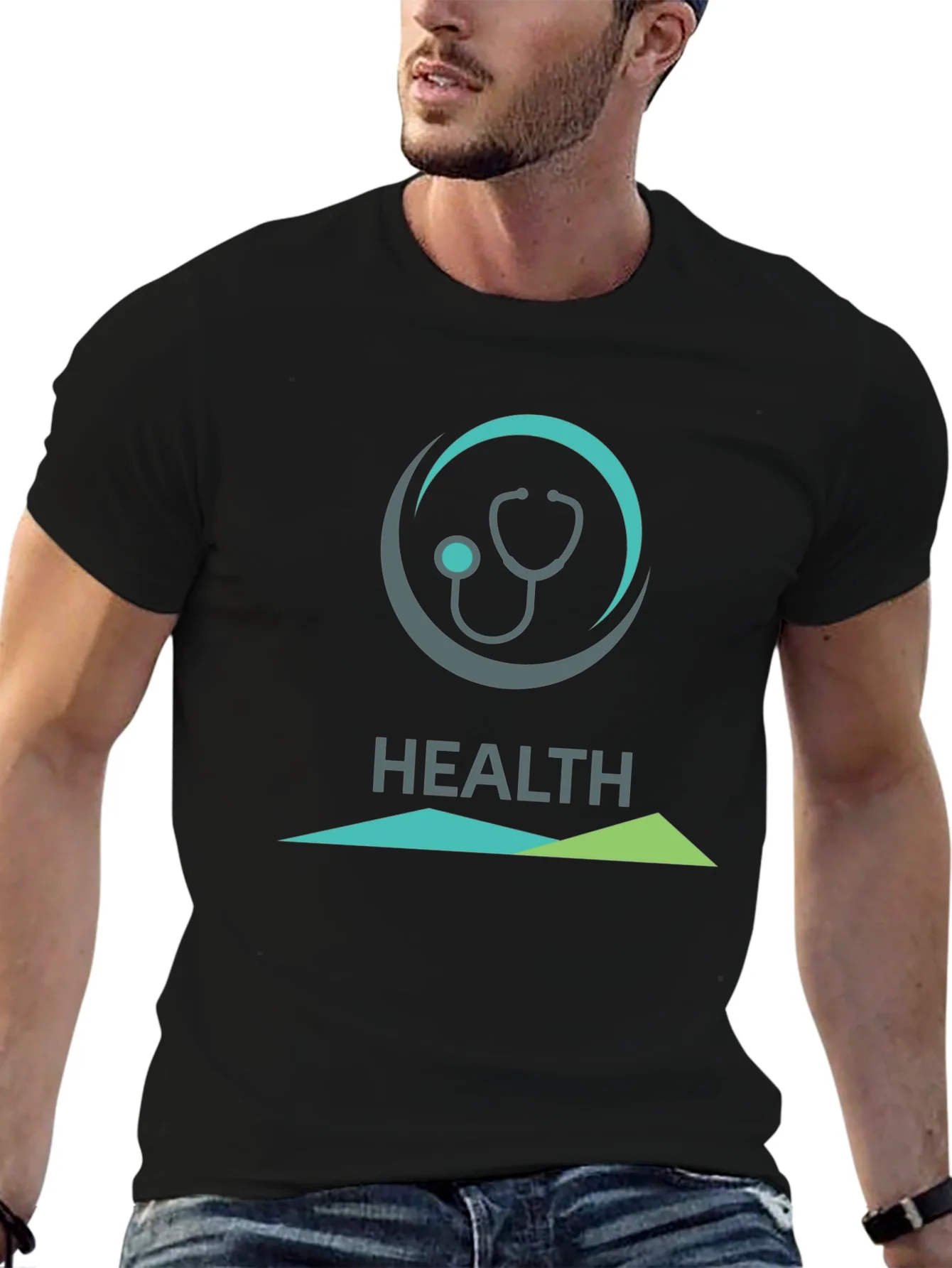 Health Stethoscope Graphic T-Shirt - Unisex