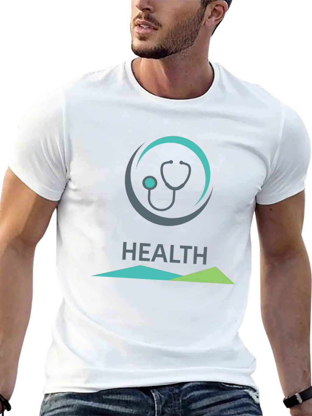 Health Stethoscope Graphic T-Shirt - Unisex