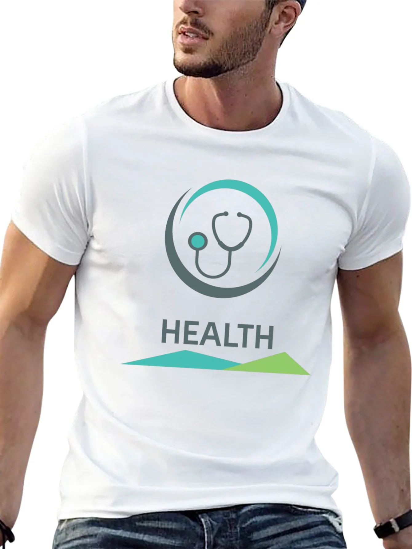 Health Stethoscope Graphic T-Shirt - Unisex
