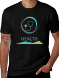 Health Stethoscope Graphic T-Shirt - Unisex