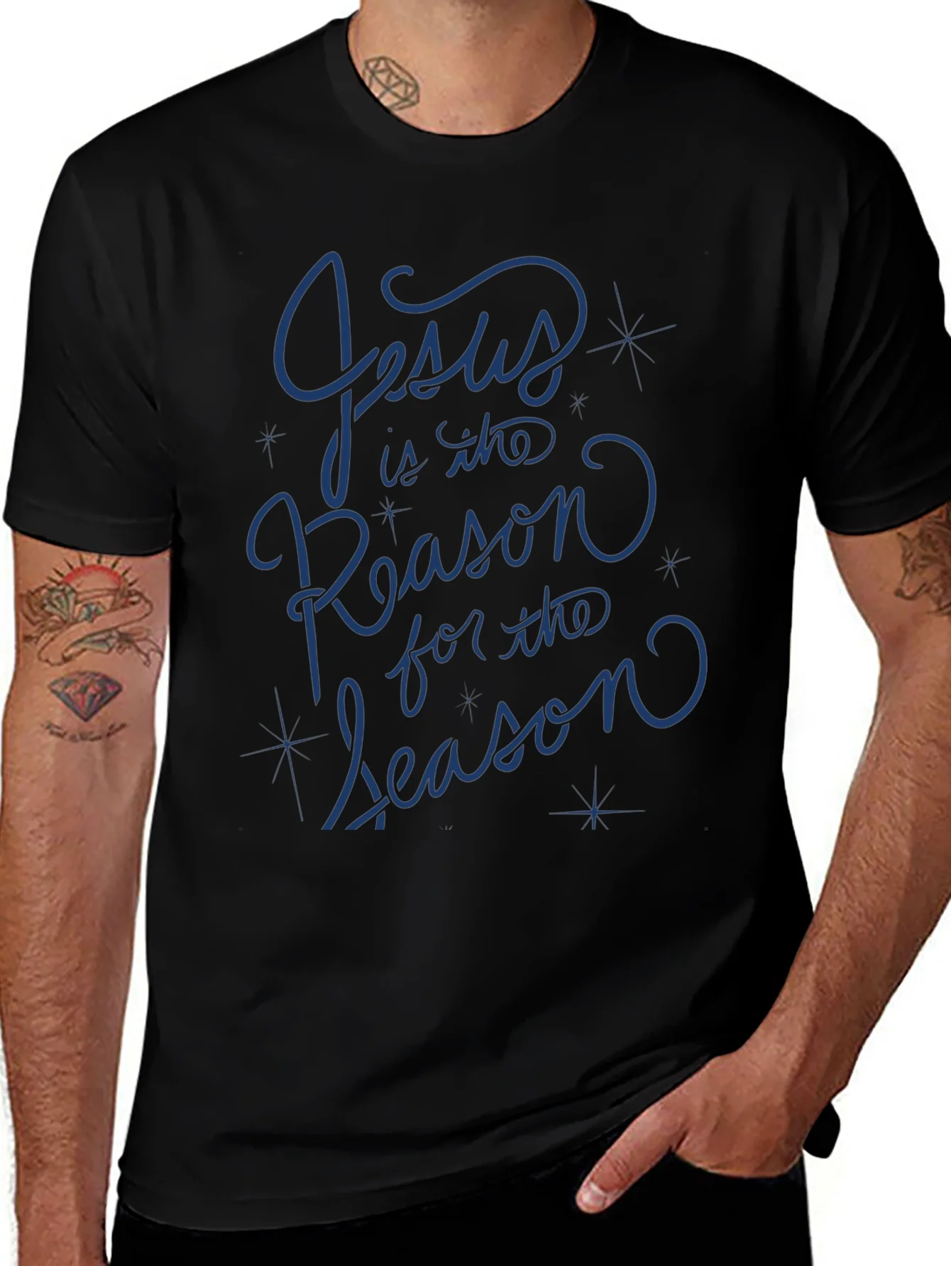 Jesus is the Reason T-Shirt - Christian Holiday Apparel