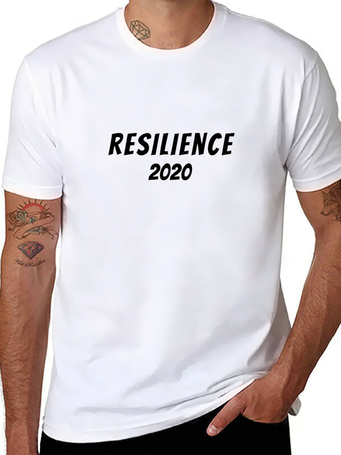 Resilience 2020 Black T-Shirt