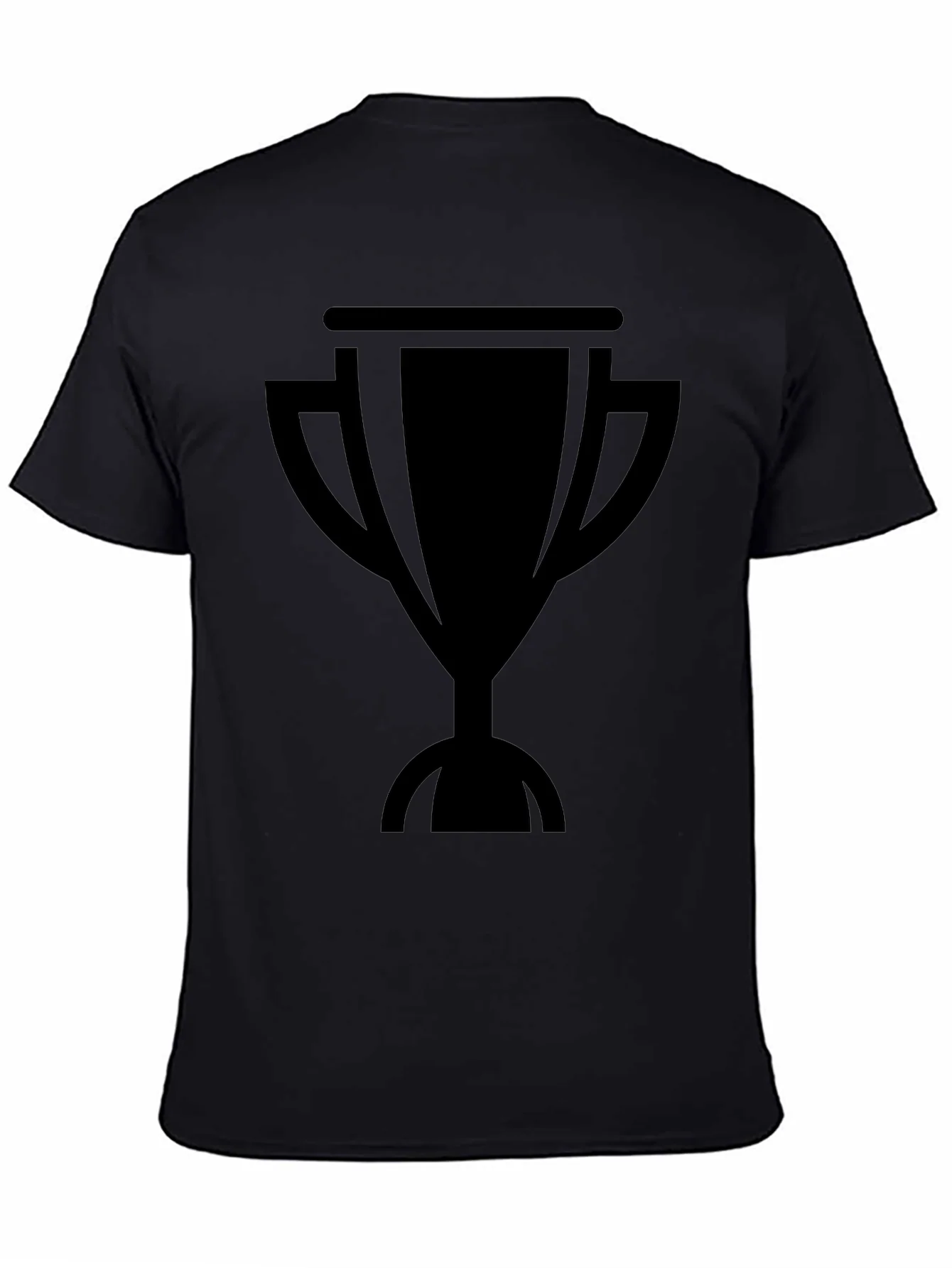 Black Trophy Graphic Tee - Mens Short Sleeve Shirt