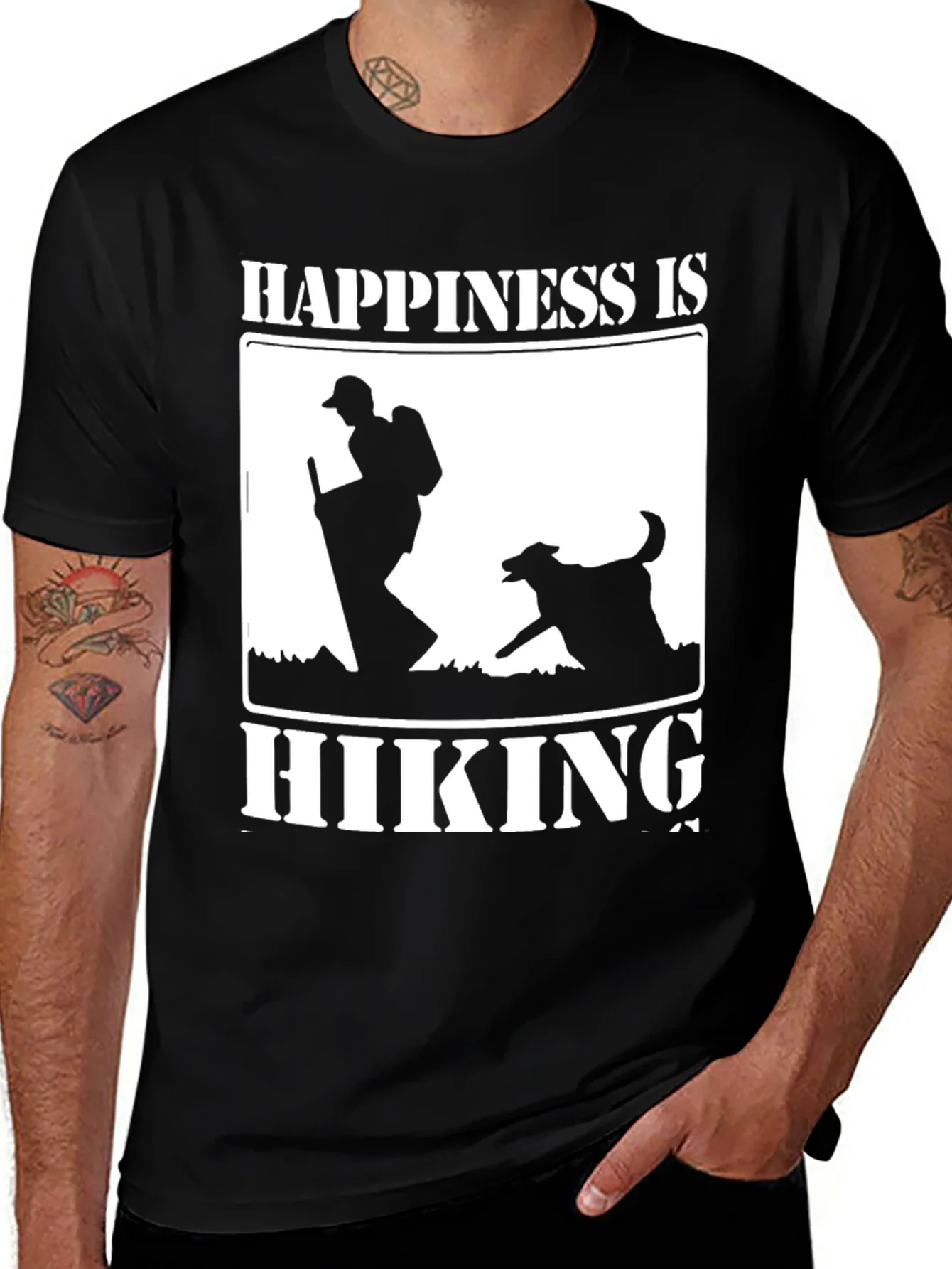 Happiness is Hiking T-Shirt