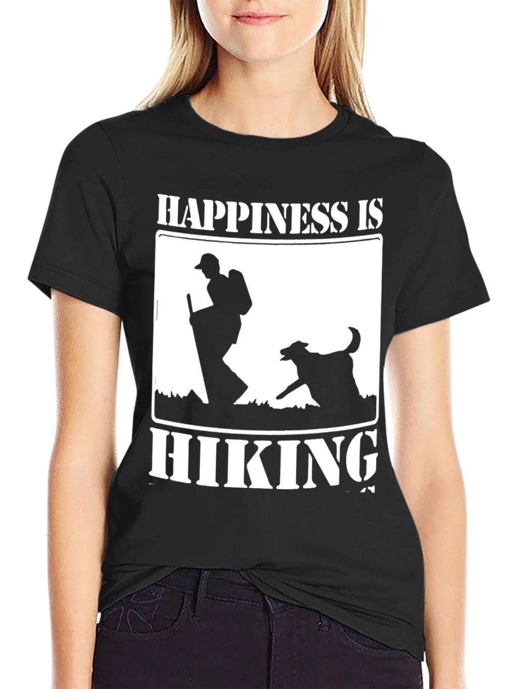 Happiness is Hiking T-Shirt
