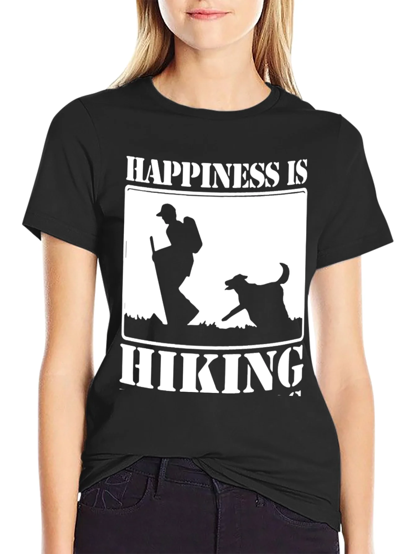 Happiness is Hiking T-Shirt