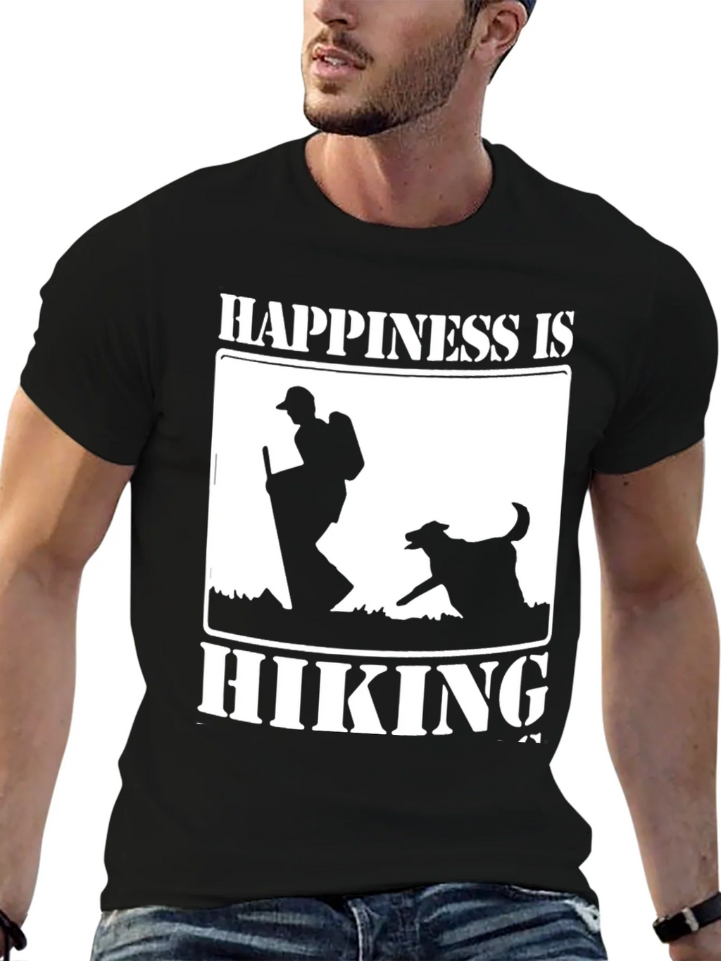 Happiness is Hiking T-Shirt