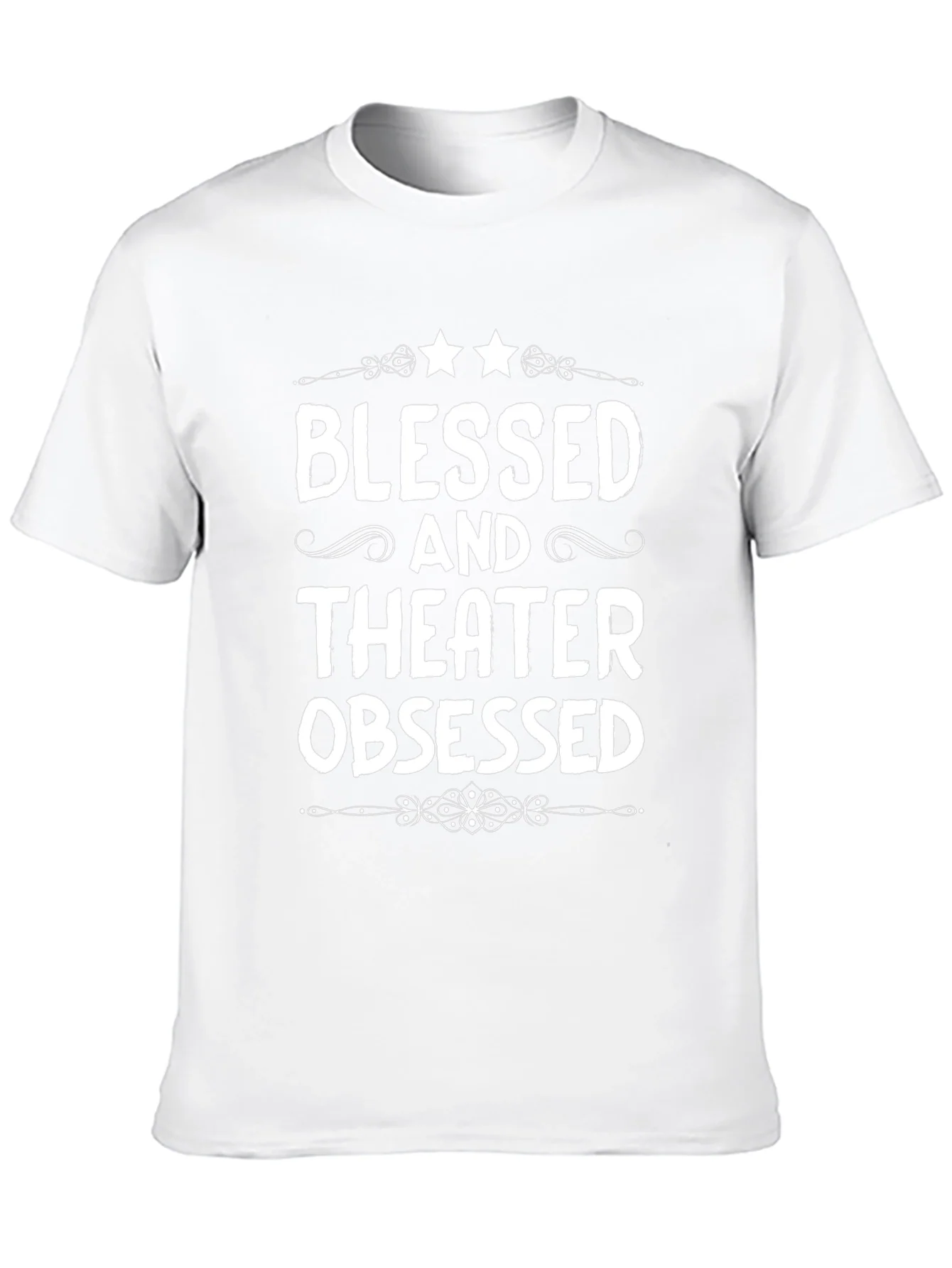 Blessed and Theater Obsessed Black T-Shirt