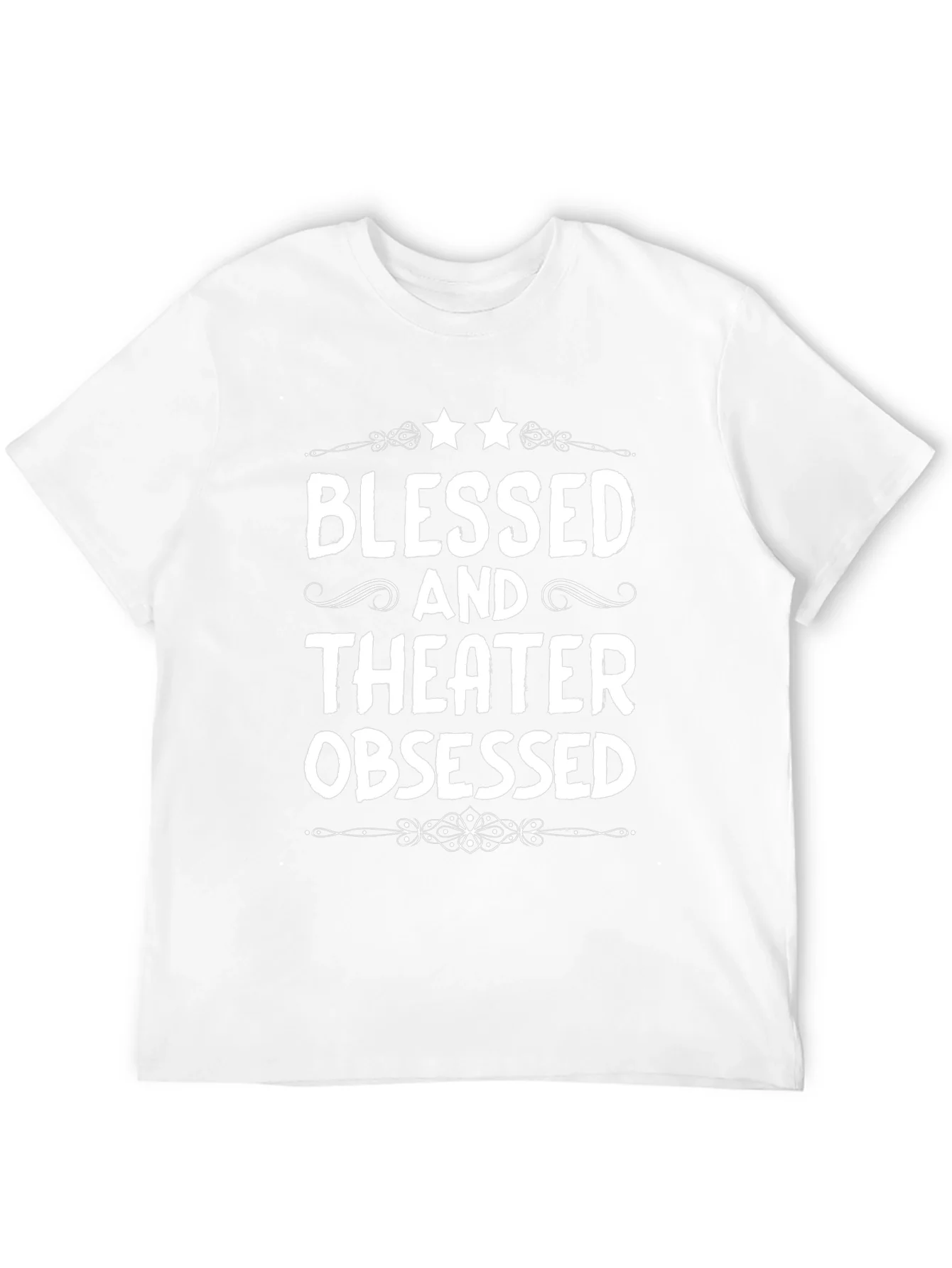 Blessed and Theater Obsessed Black T-Shirt