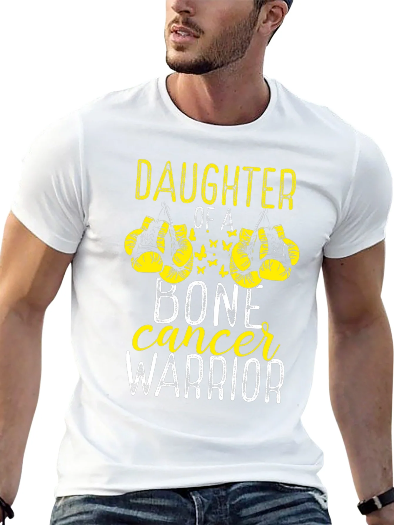 Daughter of a Bone Cancer Warrior T-Shirt