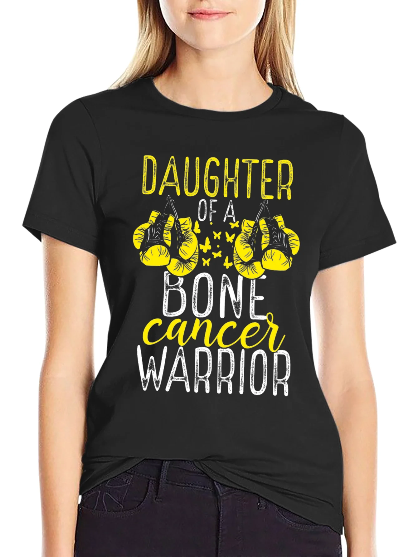 Daughter of a Bone Cancer Warrior T-Shirt