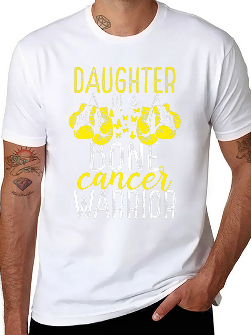 Daughter of a Bone Cancer Warrior T-Shirt