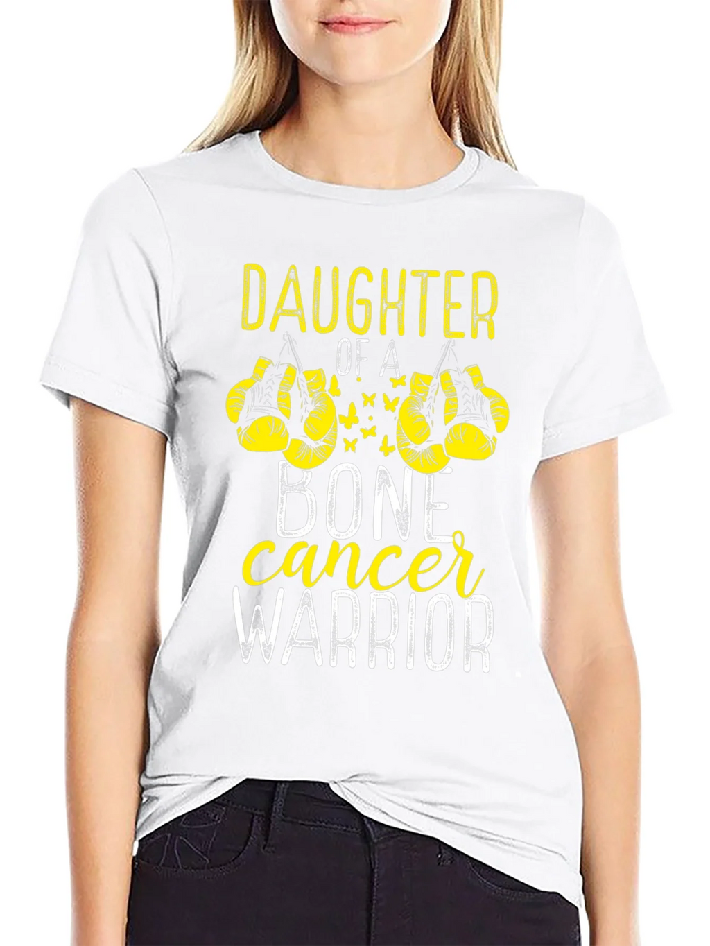 Daughter of a Bone Cancer Warrior T-Shirt