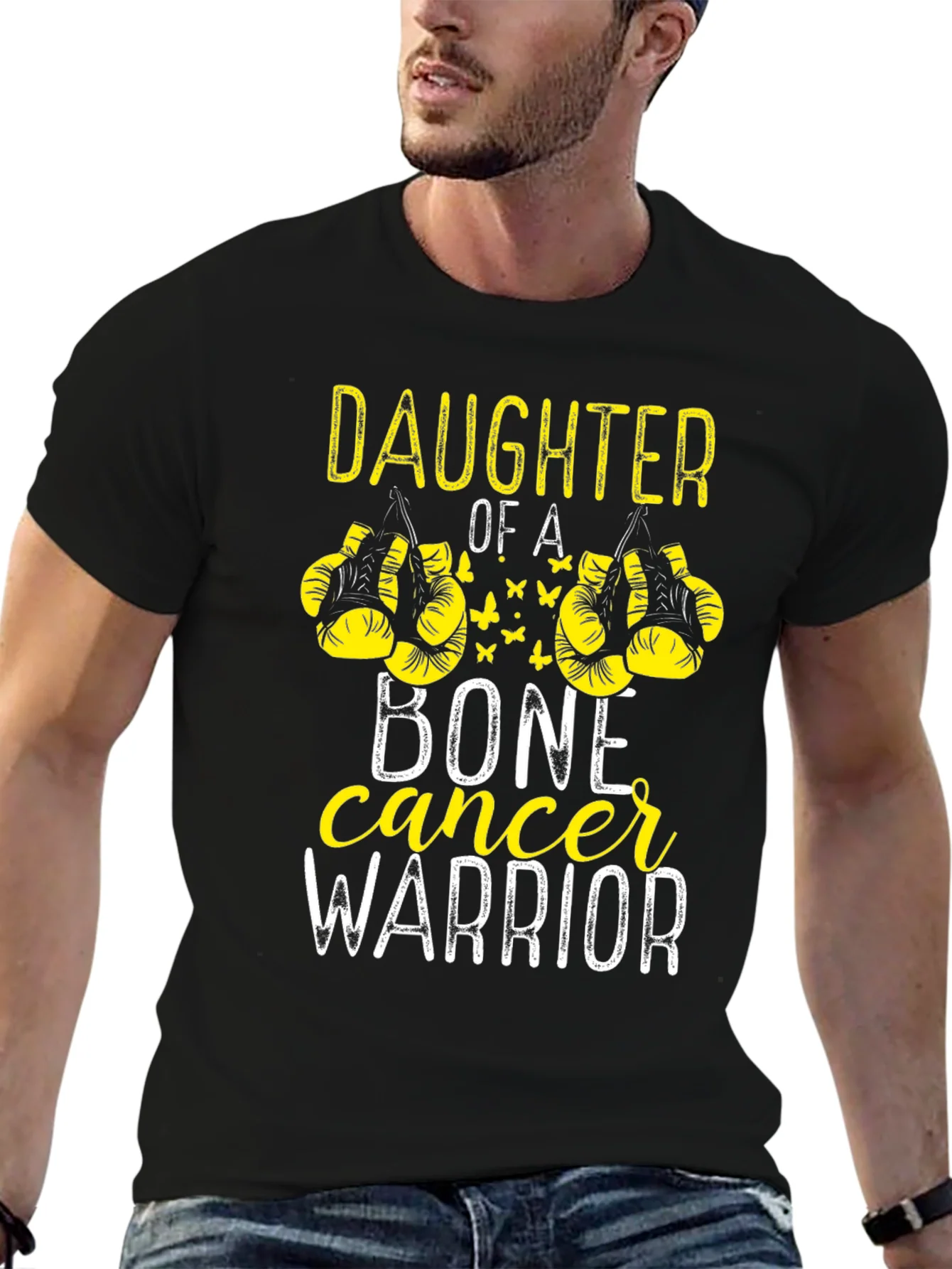 Daughter of a Bone Cancer Warrior T-Shirt