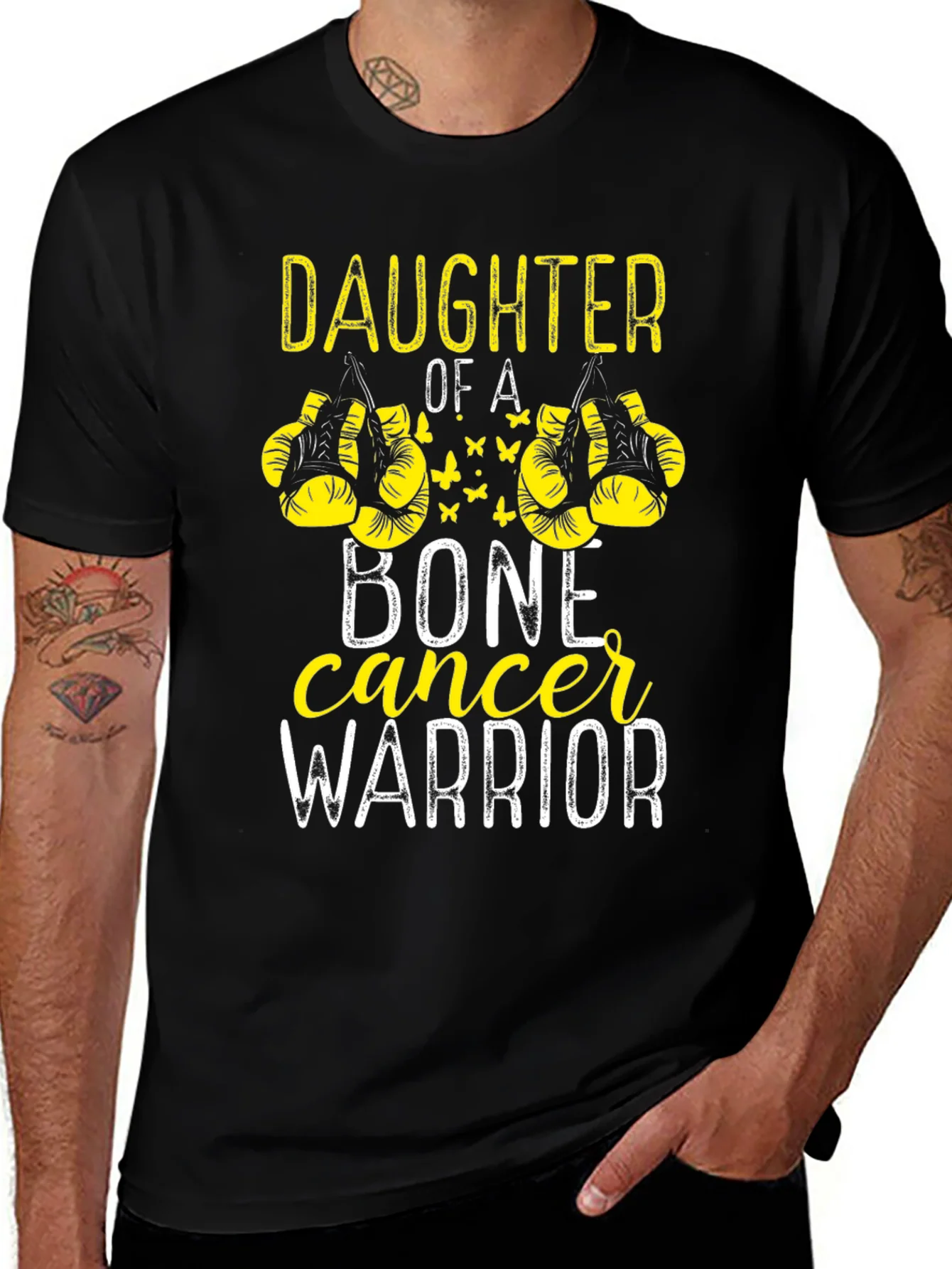 Daughter of a Bone Cancer Warrior T-Shirt